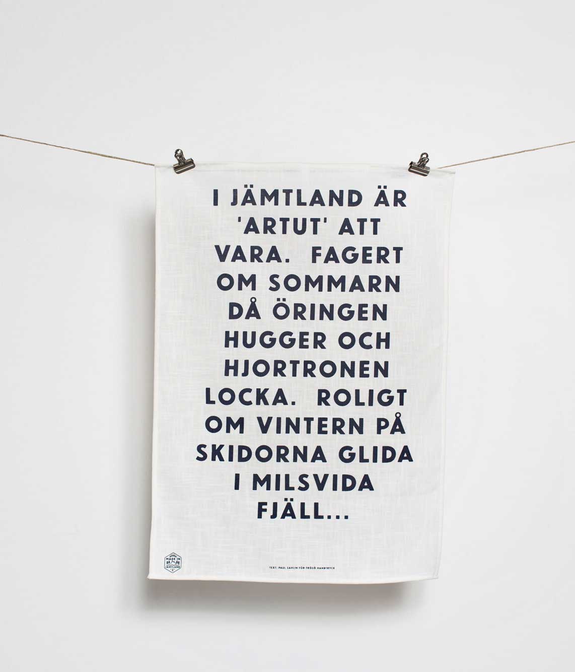Handduk "ARTUT" - Frösö Handtryck Scandinavia