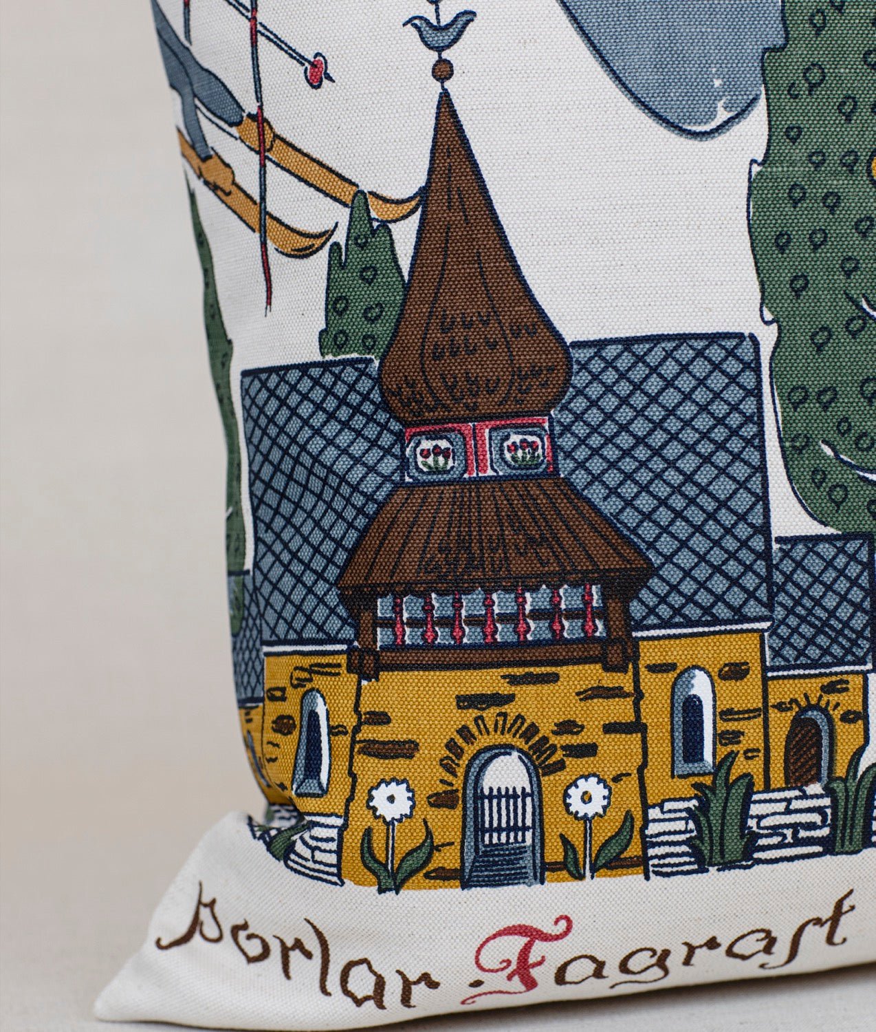 Kuddfodral ”ÅRE” 50x70 - Frösö Handtryck Scandinavia