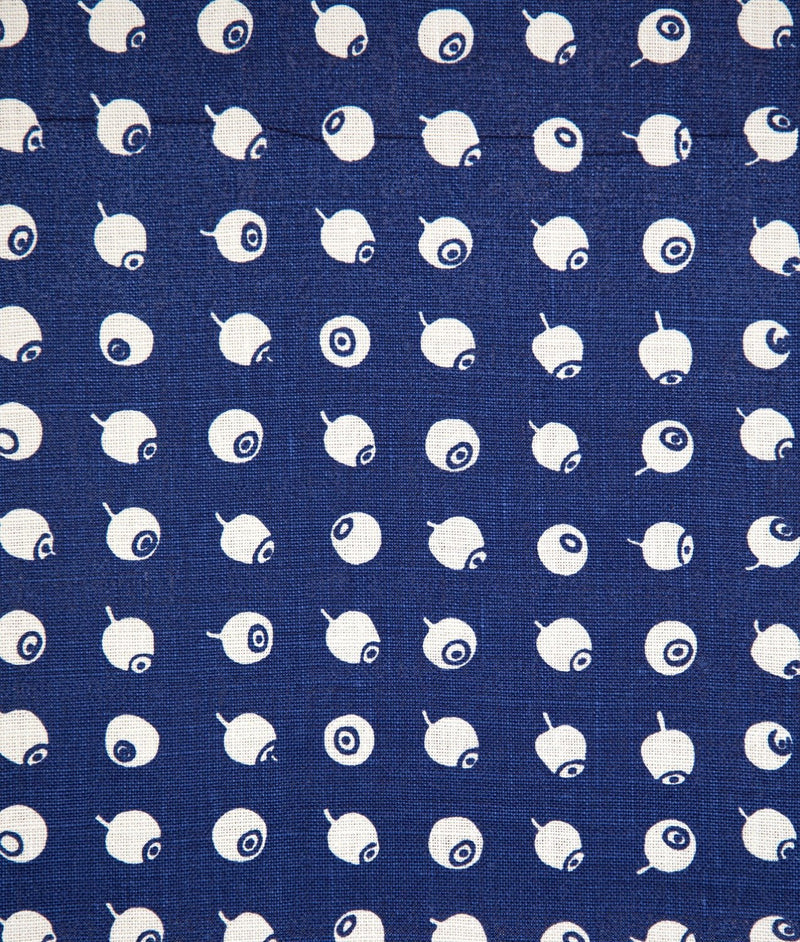 HørstofBLÅBÄR" Blå - Frösö Handtryck Scandinavia