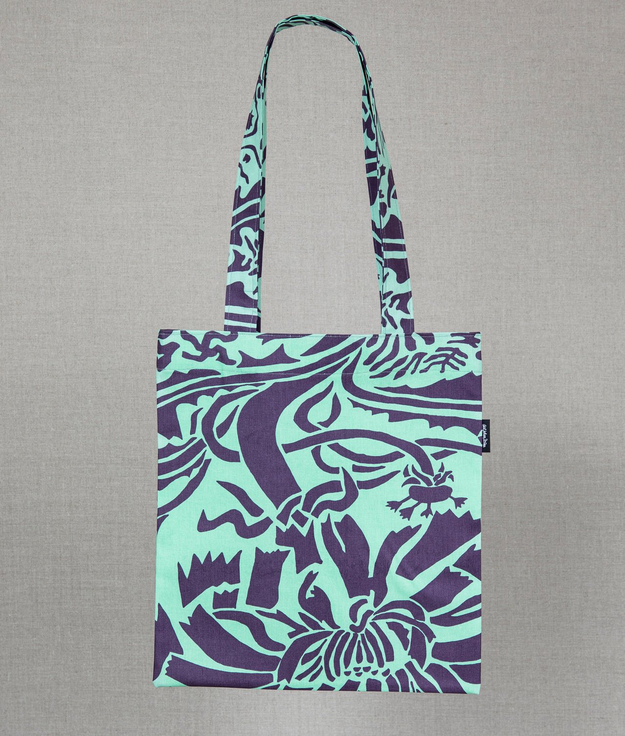 Fabric bagDANDELION" Mint - Frösö Handtryck Scandinavia