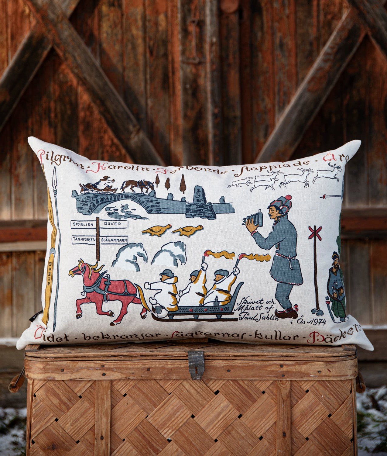 Årebonaden – ett återfunnet original och ett stycke jämtländsk berättartradition - Frösö Handtryck Scandinavia