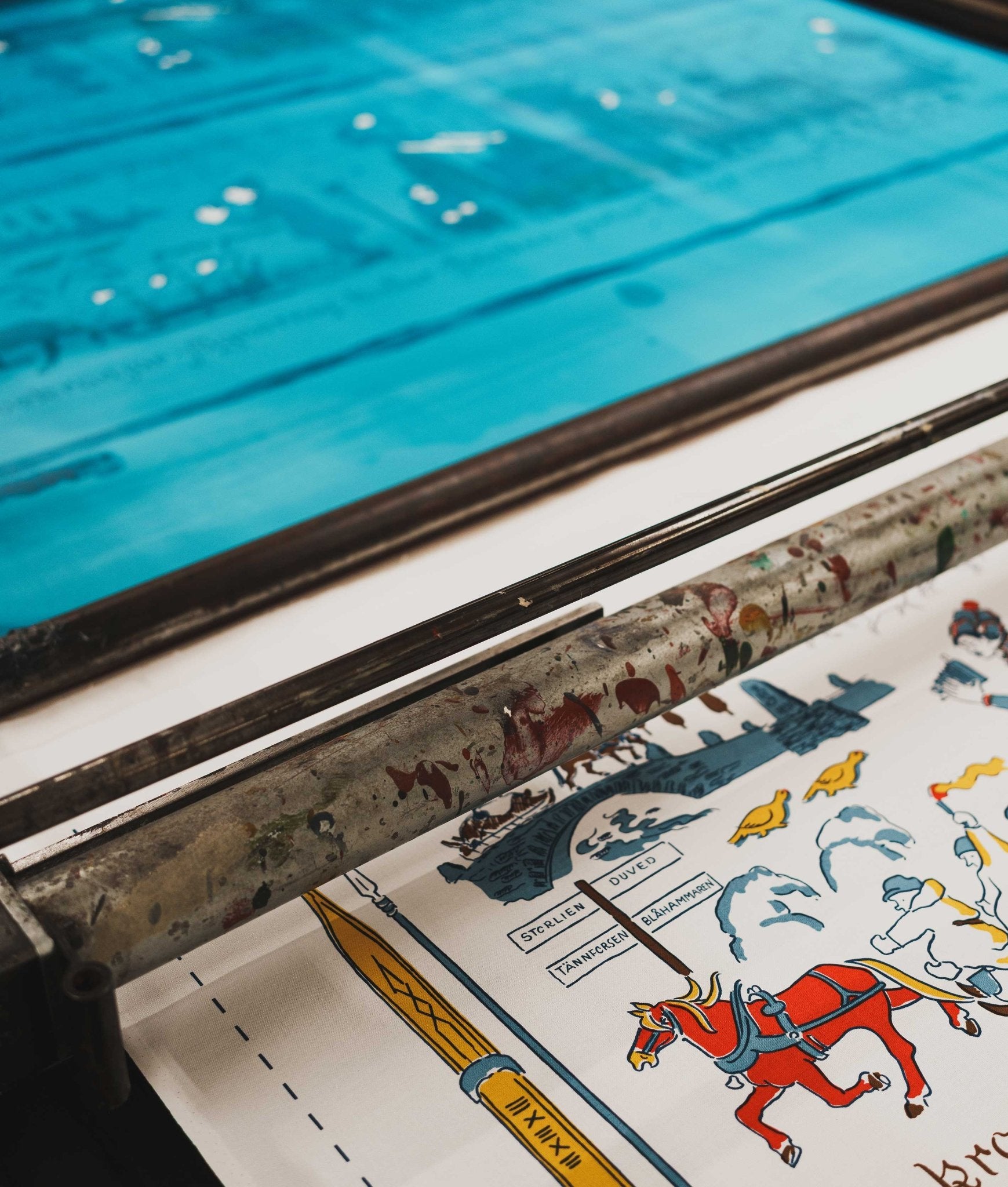 Kuddfodral ”ÅRE” 50x70 - Frösö Handtryck Scandinavia