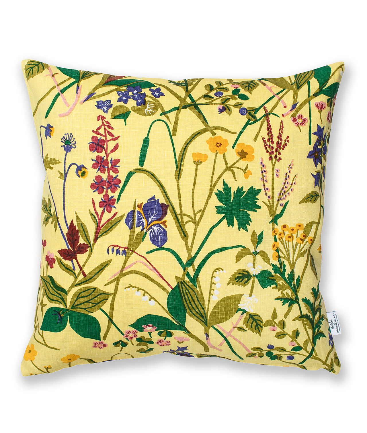"ROS & LILJA" 50x50 Linen Yellow -Cushion cover only