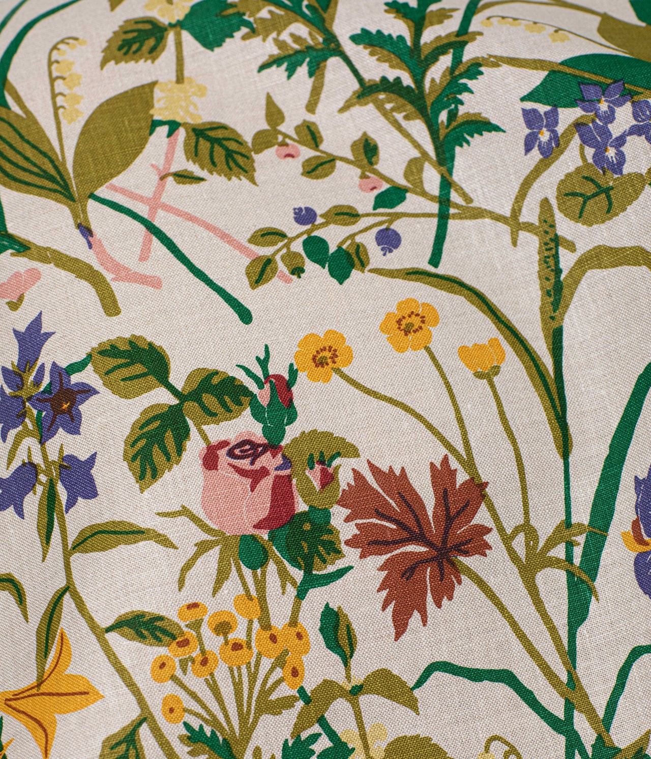 Sample Linen fabric ”Ros & Lilja” Naturalism