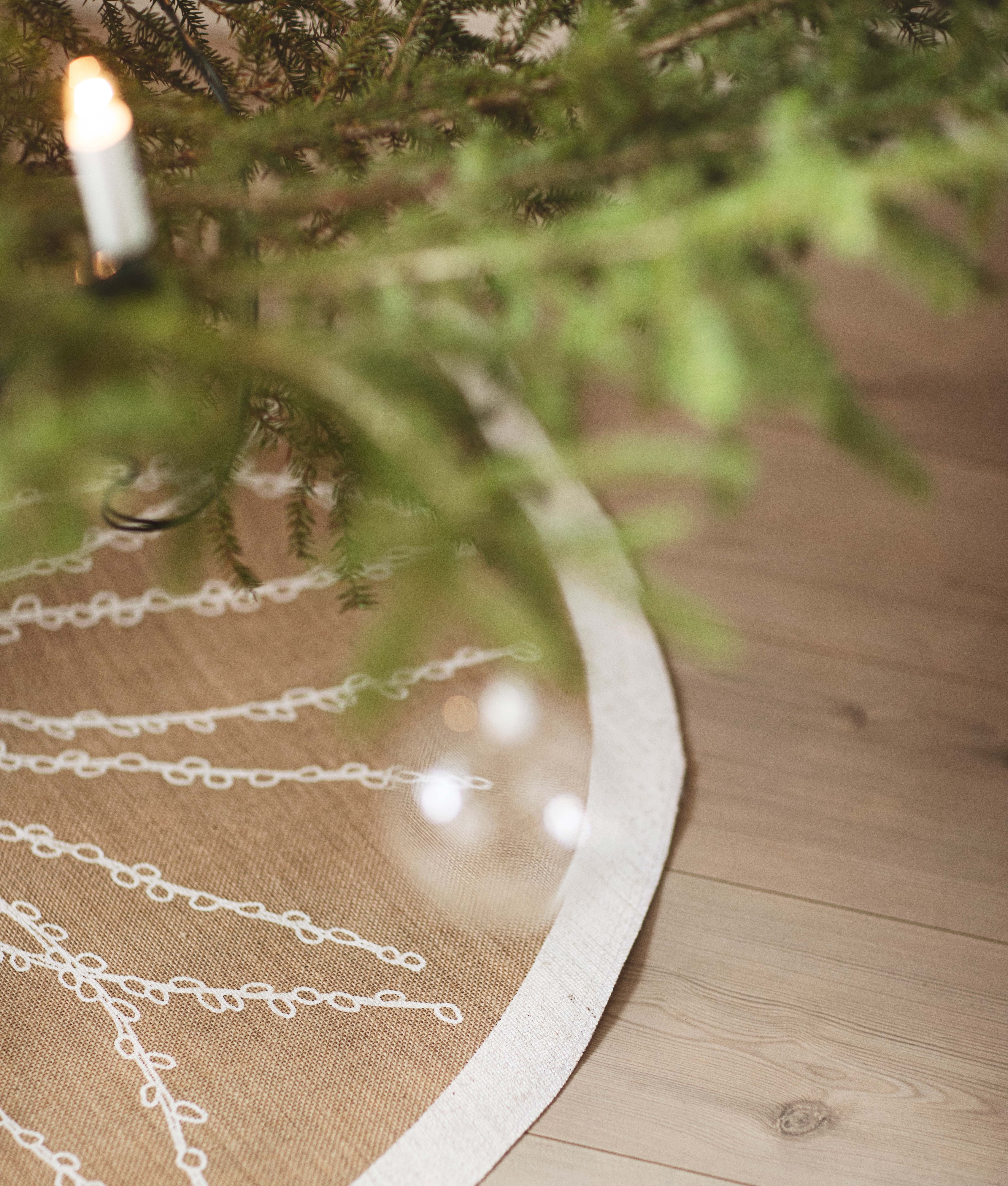 Christmas tree mat "VIDE"